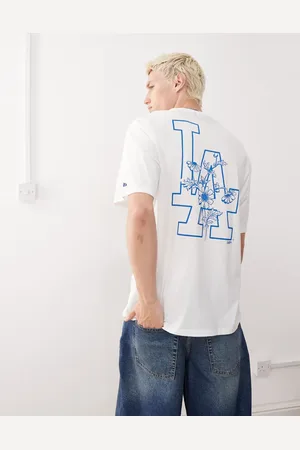 New Era LA Dodgers - afslappet T-shirt med grafisk blomsterlogo