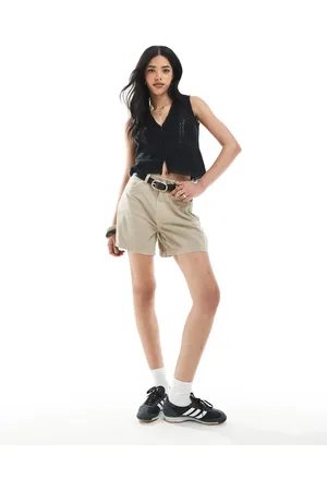 ASOS Lyse denimshorts i longline med A-form-Neutral