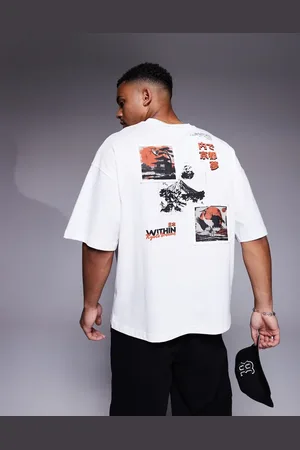 River Island Oversized T-shirt med 