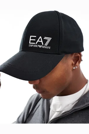 EA7 Sort kasket med logo