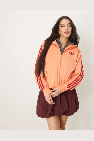 adidas Firebird - Orange/rød træningstop