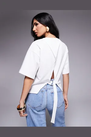 ASOS Oversized og T-shirt med indsyet ryg med D-ring
