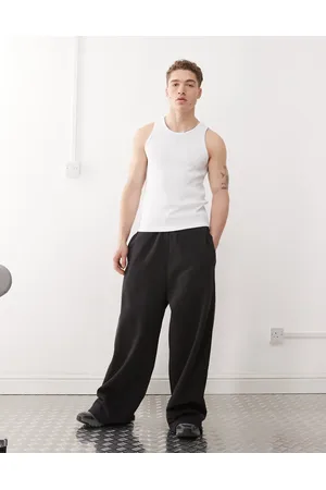 Weekday Sorte super-oversized joggingbukser med vide ben
