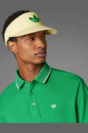adidas Adidas Originals - Lysegul solskærm med høj top og golf tour-design