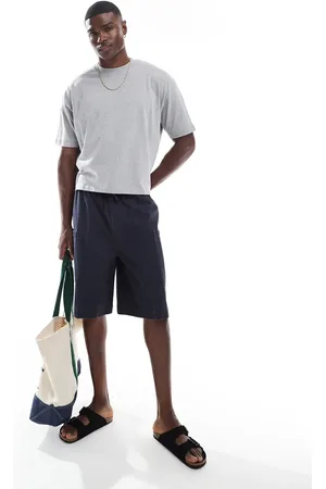 ASOS Vasket cargo-jorts i kanvas