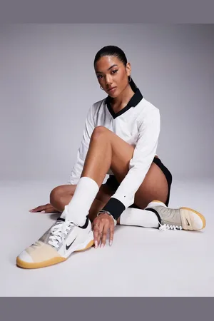 Nike T90 - Hvide/sorte sneakers