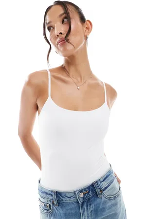 Pull&Bear Formgivende bodystocking med stropper i polyamid
