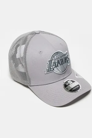 New Era Los Angeles Lakers 9Seventy - Grå trucker-kasket med tonet logoprint