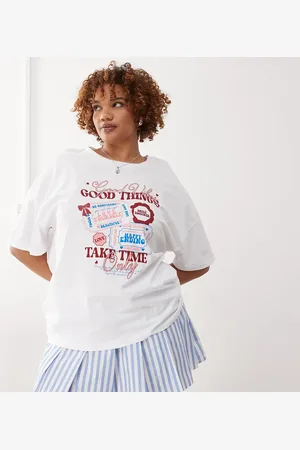 Noisy May Oversized og T-shirt med 