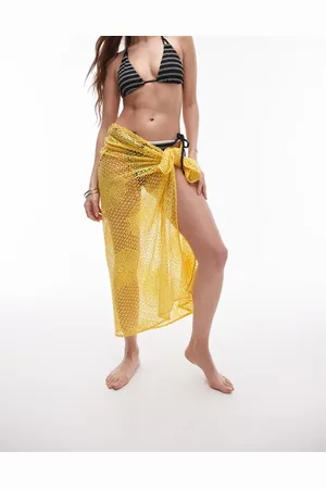 Topshop Hæklet strand-sarong i