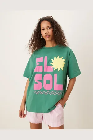 ASOS Oversized T-shirt med grafisk 