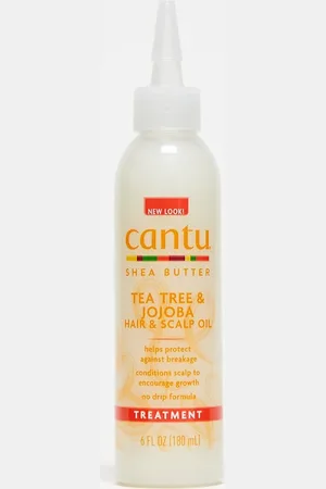 Cantu Shea Butter Tea Tree & Jojoba Hår & Hovedbundsolie 180ml fra