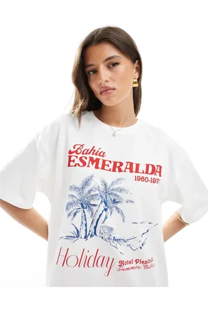 Stradivarius T-shirt med 