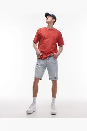 Tommy Hilfiger Ronnie - Slim-denimshorts i lys vask-Blå