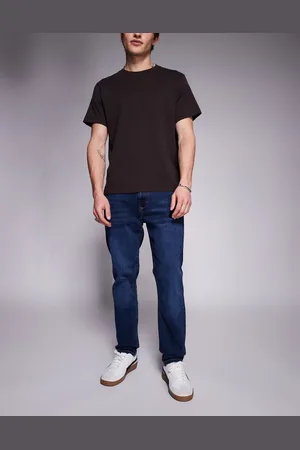 River Island Mørkeblå slim-jeans-Marineblå
