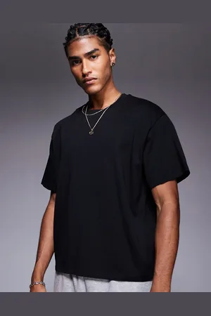 ADPT. Oversized T-shirt i firkantet pasform