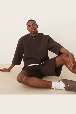 ASOS Oversized og sweatshirt med korte ærmer