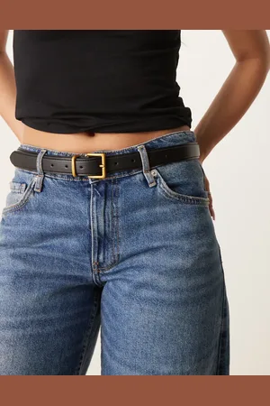 ASOS Talje- og hoftebælte med firkantet spænde