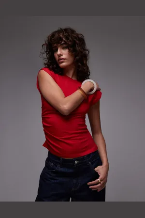 & OTHER STORIES Tanktop med rynkedetalje i siden i jersey