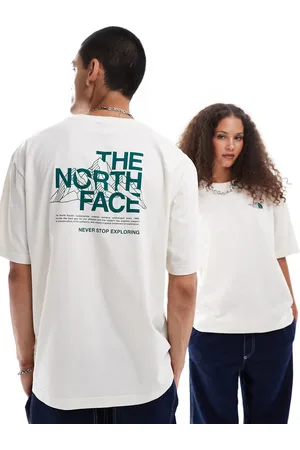 The North Face Mountain Sketch - og oversized T-shirt med rygprint