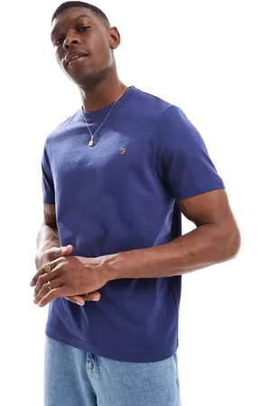 Farah Danny - Mellemblå T-shirt