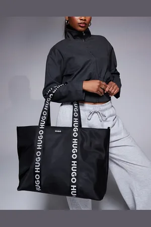 HUGO BOSS Bel - tote-taske med logohank i nylon