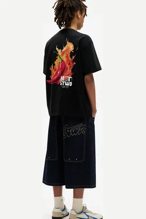 Pull&Bear Og kortærmet T-shirt med chili-grafik