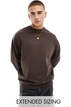ASOS Essentials - Oversized og brun sweatshirt