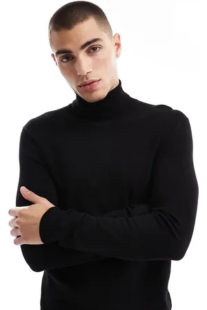 Bershka Rullekravebluse i fin strik