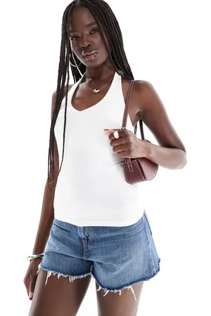 Hollister Top med halterneck, smalle stropper