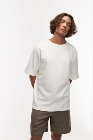 ARKET Oversized T-shirt i kraftig bouclé-jersey