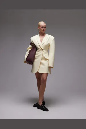 ASOS Lysegul formgivende blazer-kjole
