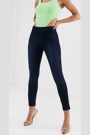 Spanx Ankelleggings fra -Blå