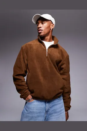 ASOS Oversized og sweatshirt i fleece med firkantet pasform