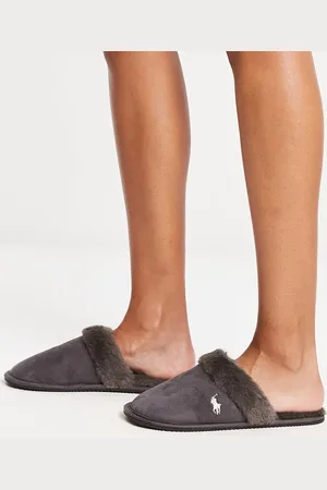 Ralph Lauren Summit Scruff II - Grå mule-hjemmesko