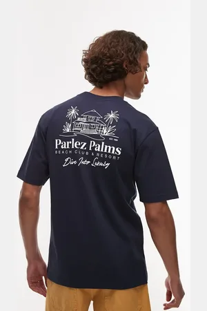 Parlez T-shirt med motivprint på ryggen