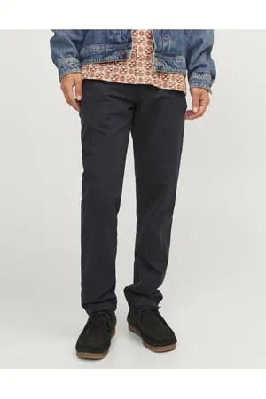JACK & JONES Sorte chinobukser