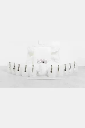 Easilocks Glam On The Go - Pose med hvide hårcurlere-Ingen farve