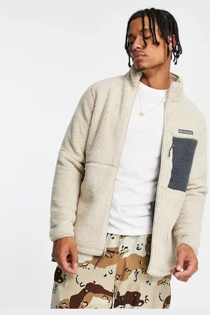 Columbia Mountainside - Kraftig fleece med lynlås i -Neutral