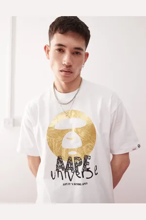 A Bathing Ape AAPE By A Bathing Ape - T-shirt med camouflagemønstret logo