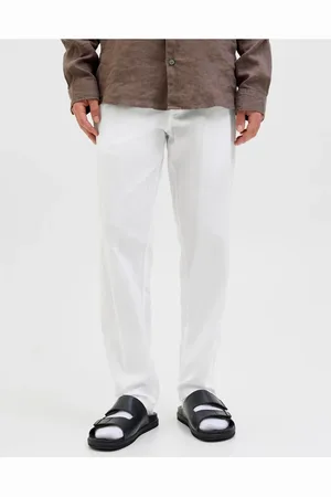 JACK & JONES Hvide chinobukser