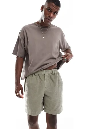 ASOS Kakigrønne jorts med mærkedetalje i fløjl