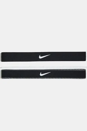 Nike Flex Classic - Pakke med 3 par brede pandebånd i /hvid og