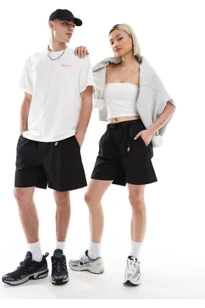 Dickies Jackson - Sorte shorts i tech-nylon med bælte - Kun hos ASOS