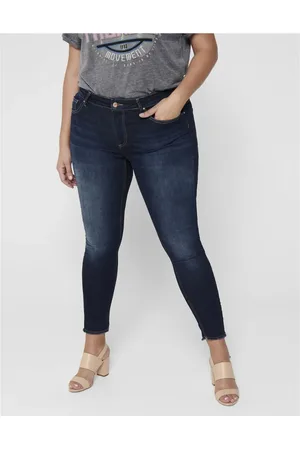 ONLY Mørkeblå skinny-jeans