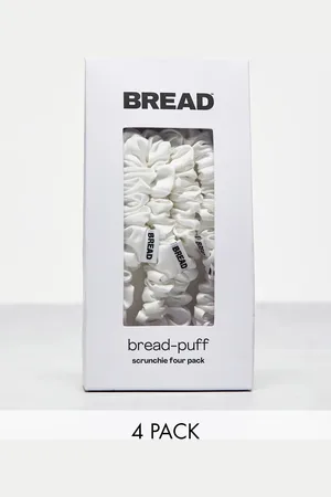 BREAD -Puff: sæt med små scrunchies (pakke med 4)