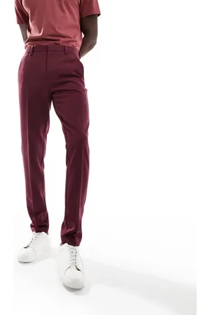 ASOS Elegante skinny-bukser i -Rød