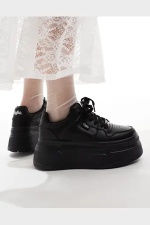 Buffalo Sorte og chunky sneakers