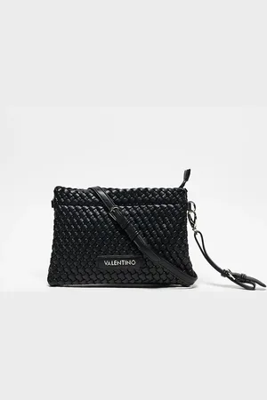 VALENTINO Valentino - Shantel - og flettet clutch-taske med crossbody-strop