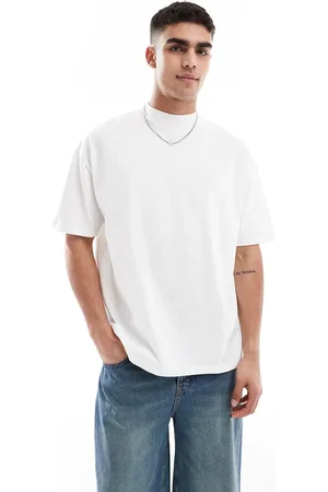 ASOS Essentials - Oversized T-shirt med høj hals